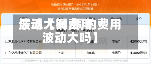 最近【铜费用波动大吗,铜的费用波动大吗】-第2张图片