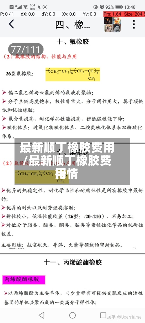 最新顺丁橡胶费用/最新顺丁橡胶费用行情