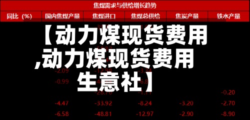 【动力煤现货费用,动力煤现货费用生意社】-第2张图片