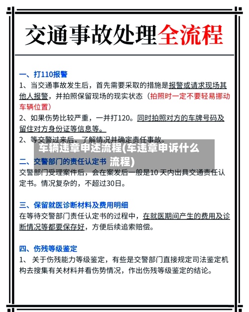 车辆违章申述流程(车违章申诉什么流程)-第3张图片