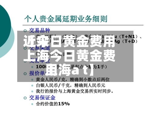 近来【今日黄金费用上海今日黄金费用上海a t】