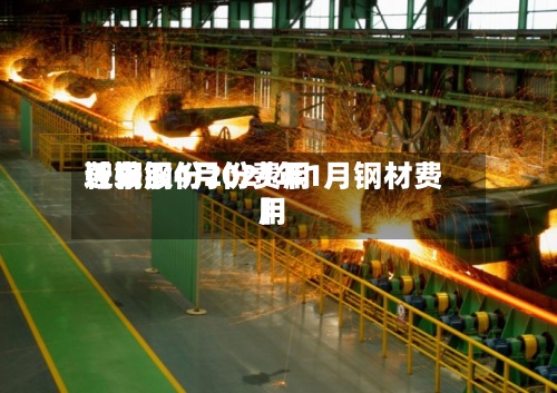 近来【鞍钢4月份费用鞍钢股份2021年1月钢材费用】-第2张图片
