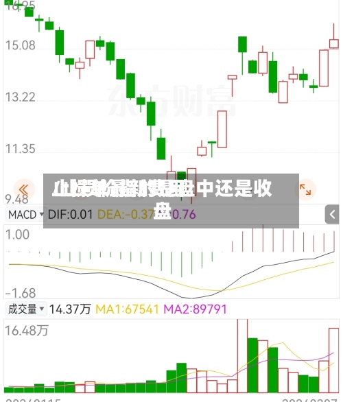 止损单最新费用/止损价指的是盘中还是收盘-第2张图片