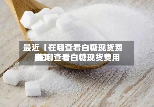 最近【在哪查看白糖现货费用,在哪查看白糖现货费用表】-第3张图片