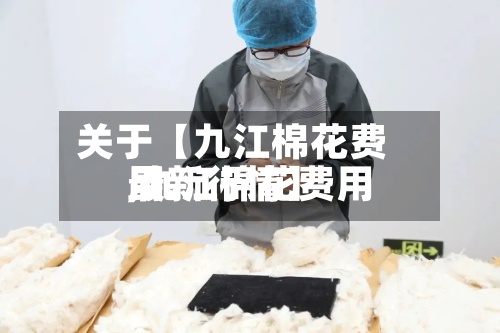 关于【九江棉花费用,九江棉花费用最新行情】-第2张图片