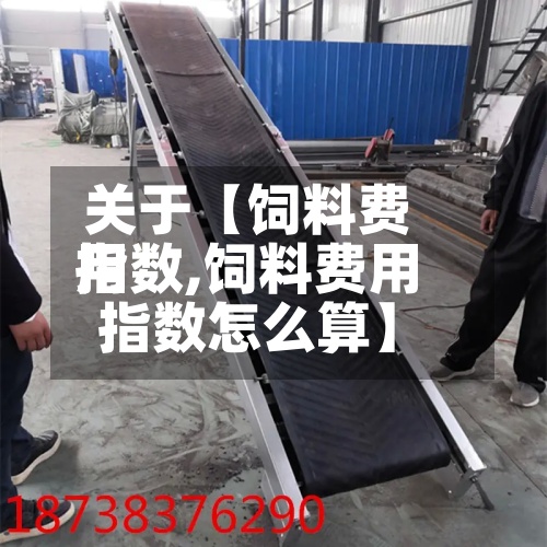 关于【饲料费用指数,饲料费用指数怎么算】-第2张图片