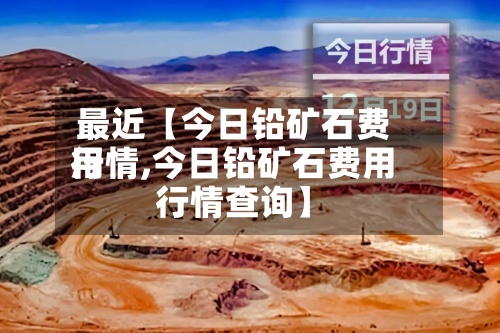 最近【今日铅矿石费用行情,今日铅矿石费用行情查询】-第3张图片