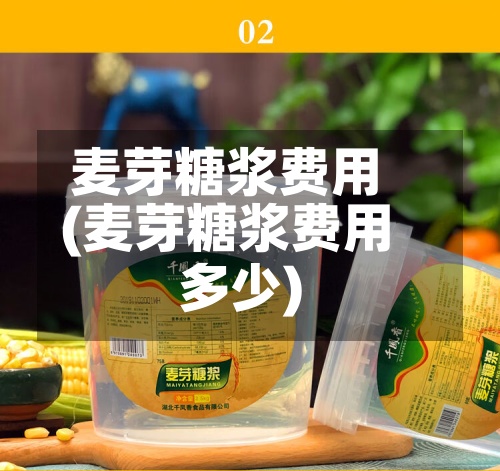 麦芽糖浆费用(麦芽糖浆费用多少)-第3张图片
