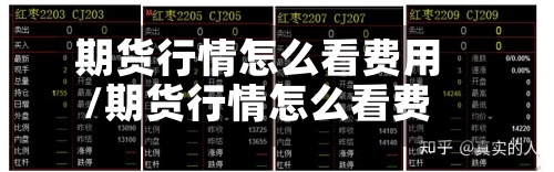 期货行情怎么看费用/期货行情怎么看费用表-第3张图片