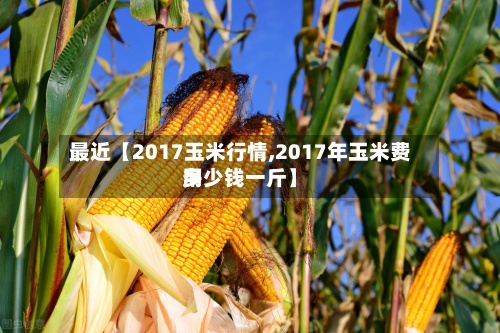 最近【2017玉米行情,2017年玉米费用多少钱一斤】-第2张图片