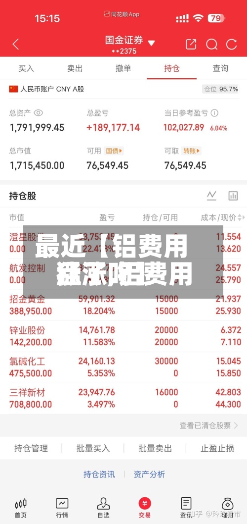最近【铝费用猛涨,铝费用涨了吗】-第2张图片