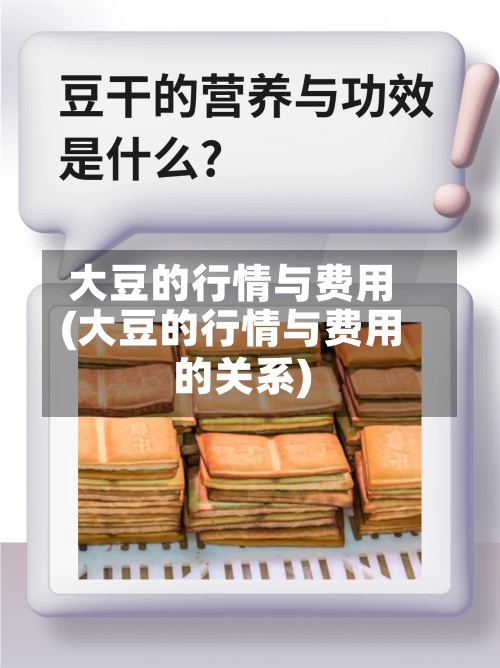 大豆的行情与费用(大豆的行情与费用的关系)