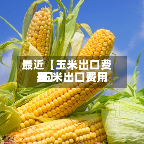 最近【玉米出口费用
,玉米出口费用
表】-第2张图片