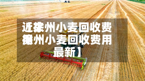 近来【徐州小麦回收费用徐州小麦回收费用最新】