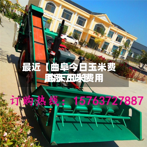 最近【曲阜今日玉米费用,今天玉米费用上涨了吗】-第2张图片