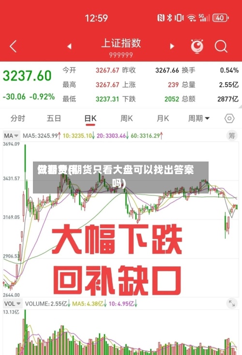 只看费用
做期货(期货只看大盘可以找出答案吗)-第2张图片