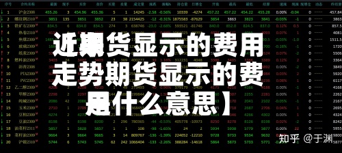 近来【期货显示的费用走势期货显示的费用是什么意思】