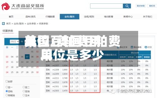 美国豆粕费用单位/美国豆粕费用单位是多少-第2张图片