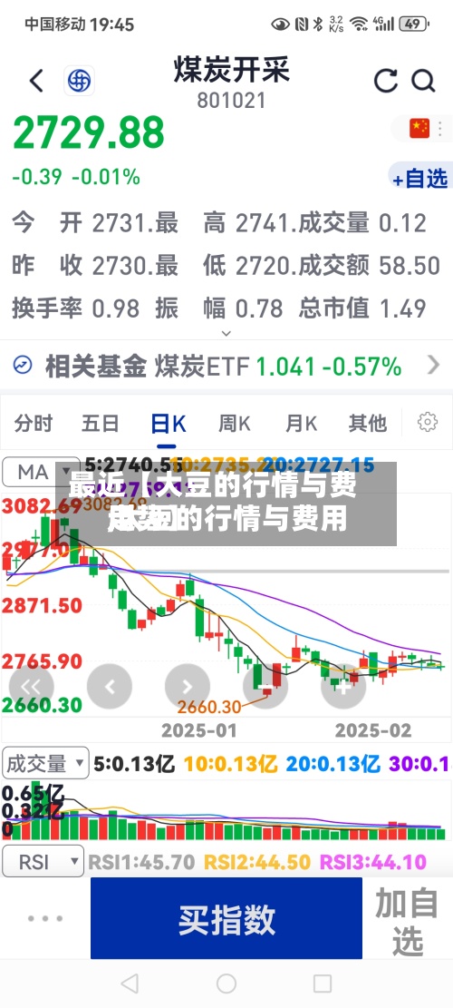 最近【大豆的行情与费用,大豆的行情与费用走势】-第2张图片