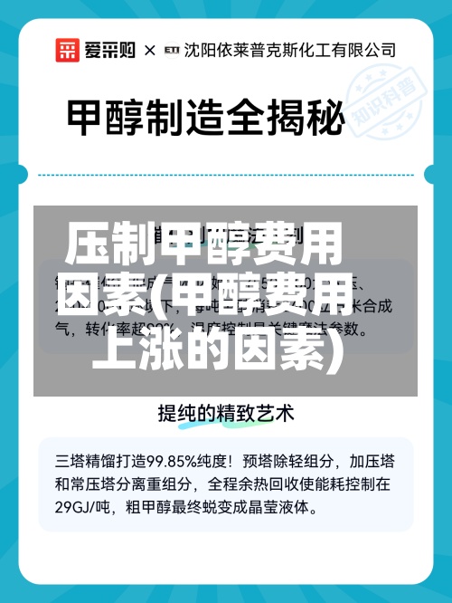 压制甲醇费用因素(甲醇费用上涨的因素)