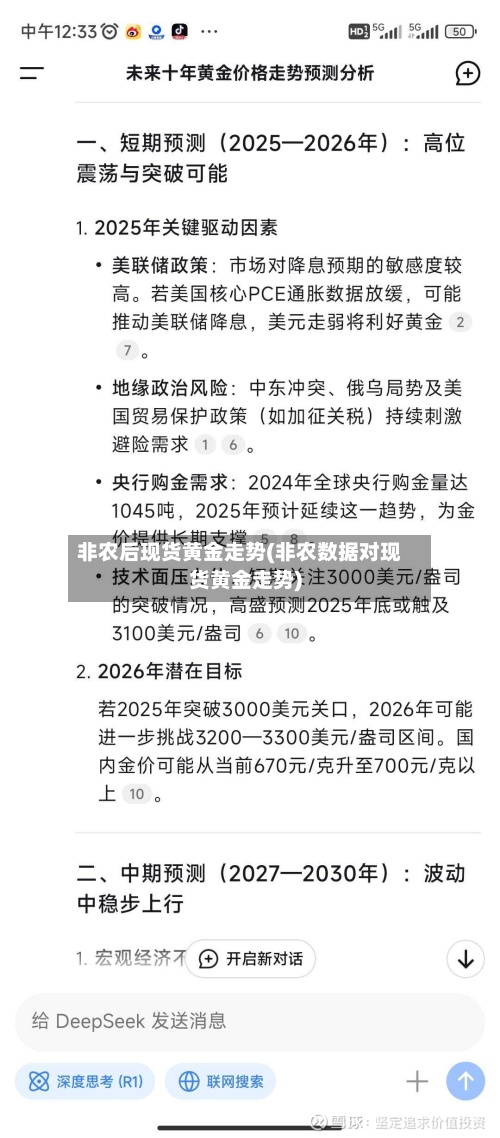 非农后现货黄金走势(非农数据对现货黄金走势)-第2张图片