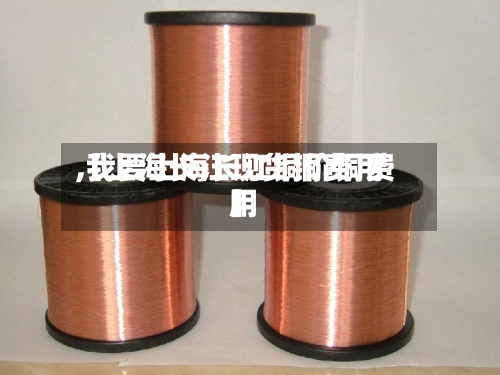 【上海长江现货铜费用,我要上海长江铜价铜费用】