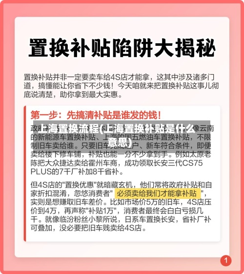 上海置换流程(上海置换补贴是什么意思)