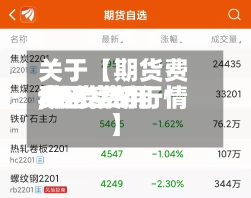 关于【期货费用=现货费用,期货费用费用今日实时行情】