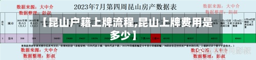 【昆山户籍上牌流程,昆山上牌费用是多少】-第2张图片
