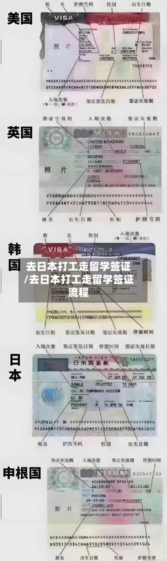 去日本打工走留学签证/去日本打工走留学签证流程