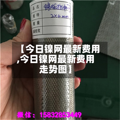 【今日镍网最新费用,今日镍网最新费用走势图】-第2张图片