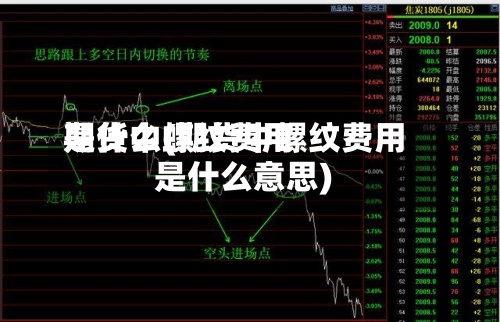 期货中螺纹费用是什么(期货中螺纹费用是什么意思)