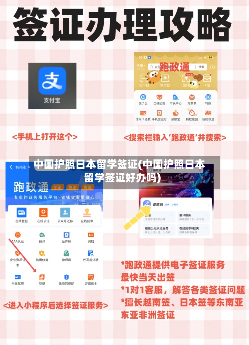 中国护照日本留学签证(中国护照日本留学签证好办吗)