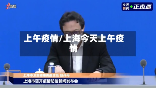 上午疫情/上海今天上午疫情