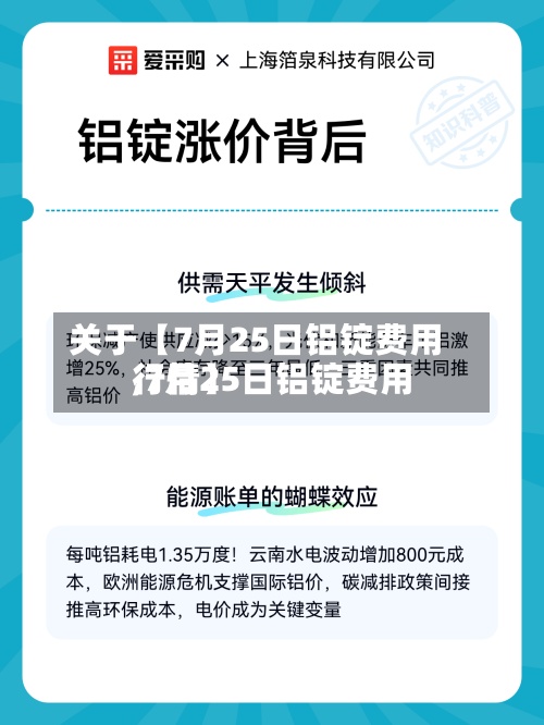 关于【7月25日铝锭费用,7月25日铝锭费用行情】-第2张图片
