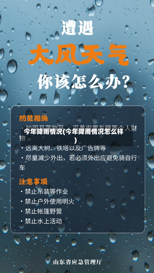 今年降雨情况(今年降雨情况怎么样)