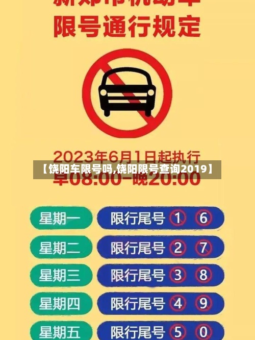 【饶阳车限号吗,饶阳限号查询2019】