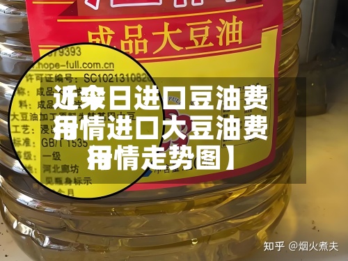 近来【今日进口豆油费用行情进口大豆油费用行情走势图】