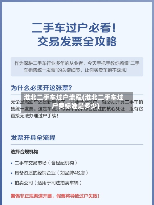 淮北二手车过户流程(淮北二手车过户费标准是多少)-第2张图片