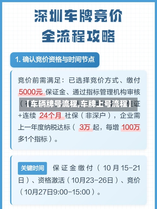 【车辆牌号流程,车牌上号流程】-第2张图片
