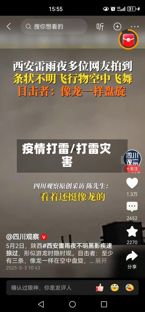 疫情打雷/打雷灾害-第2张图片