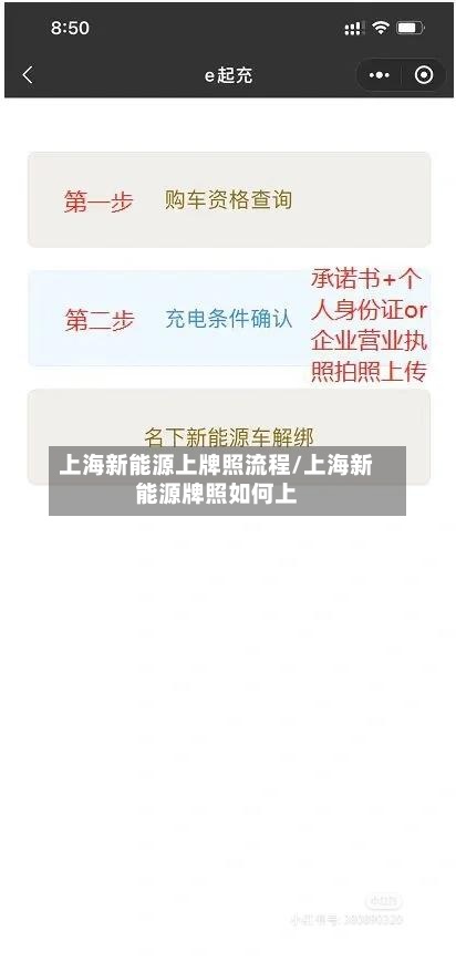 上海新能源上牌照流程/上海新能源牌照如何上-第2张图片