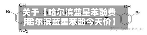 关于【哈尔滨蓝星苯酚费用,哈尔滨蓝星苯酚今天价】-第3张图片