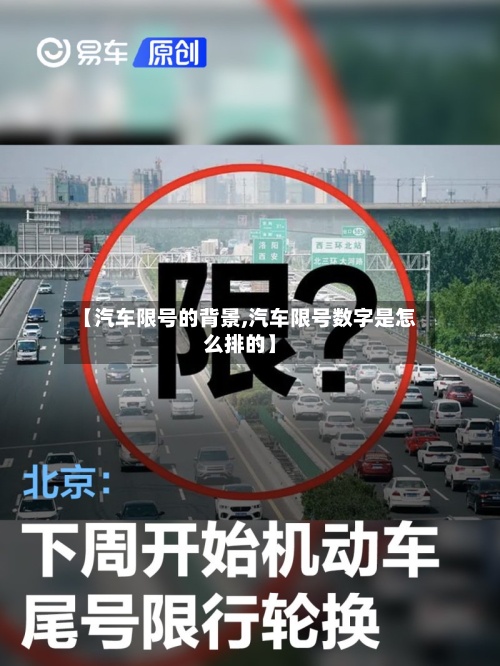 【汽车限号的背景,汽车限号数字是怎么排的】