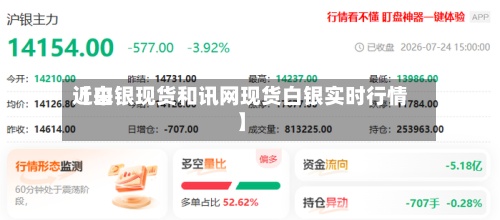 近来【白银现货和讯网现货白银实时行情】-第2张图片