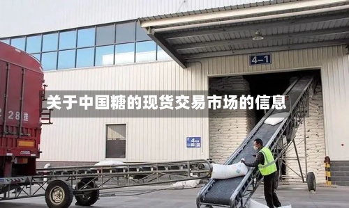关于中国糖的现货交易市场的信息