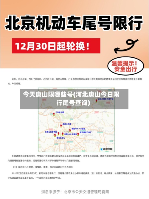 今天唐山限哪些号(河北唐山今日限行尾号查询)-第2张图片