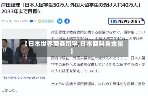 【日本世界商务留学,日本商科含金量】-第3张图片