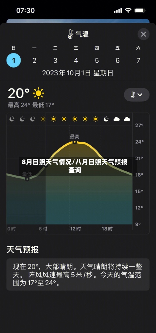 8月日照天气情况/八月日照天气预报查询-第3张图片