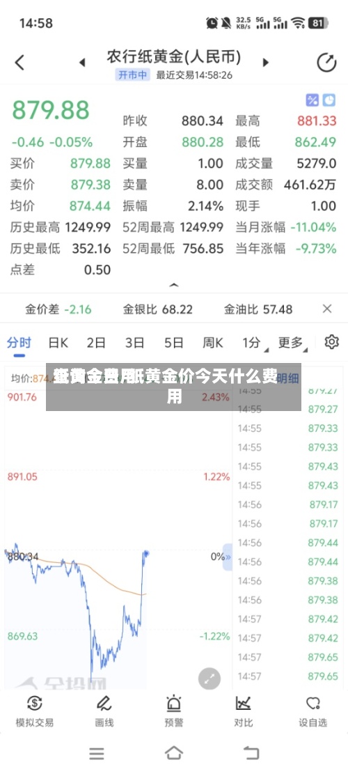 纸黄金费用查询今日/纸黄金价今天什么费用